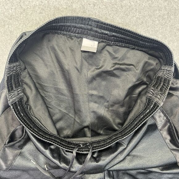 Nike Silver Tag Basketball Gym Shorts Men’s L Large Black Gray Vintage Y2K - Picture 12 of 16